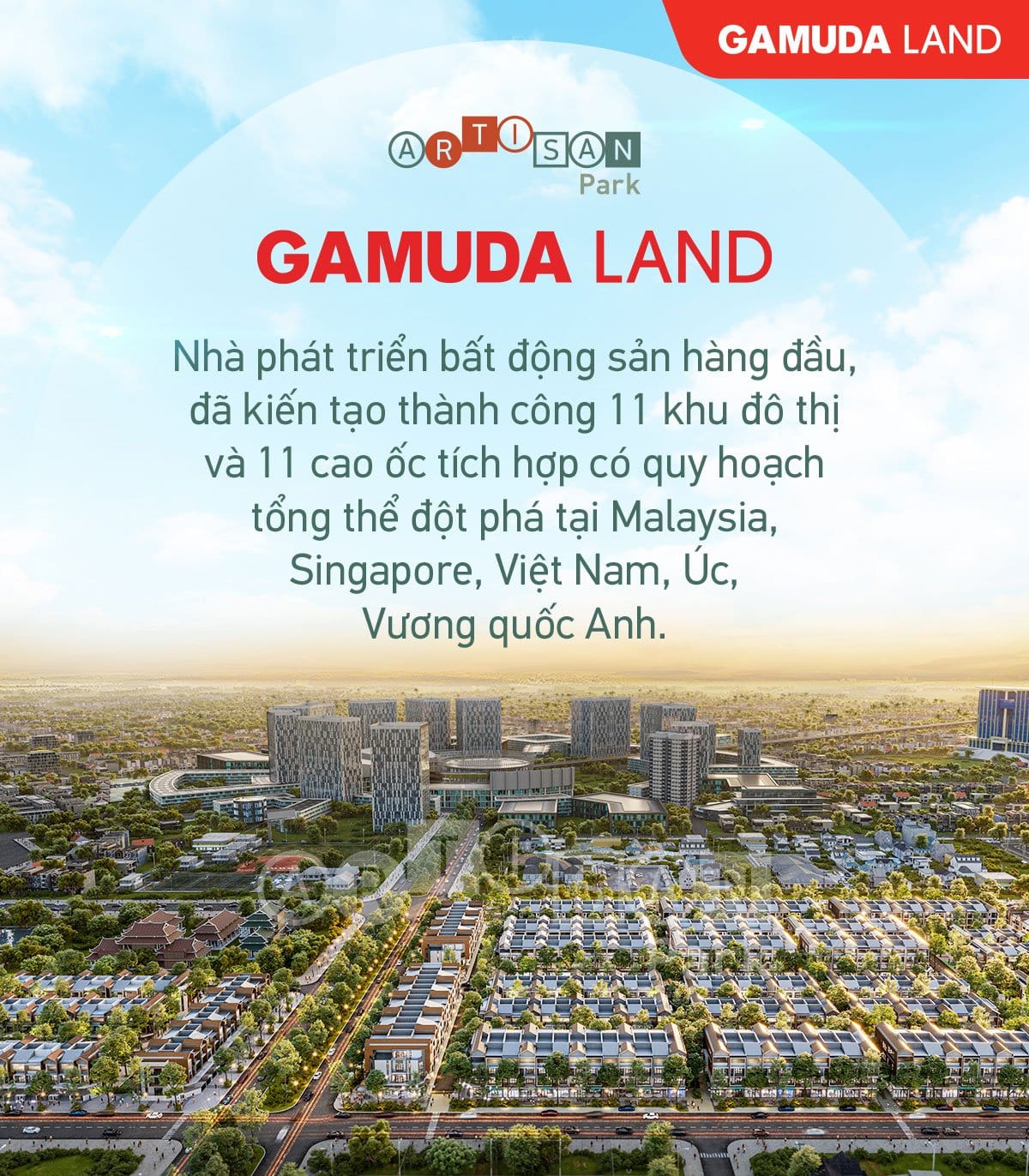 Gamuda Land là nhánh phát triển bất động sản của Gamuda Berhad.