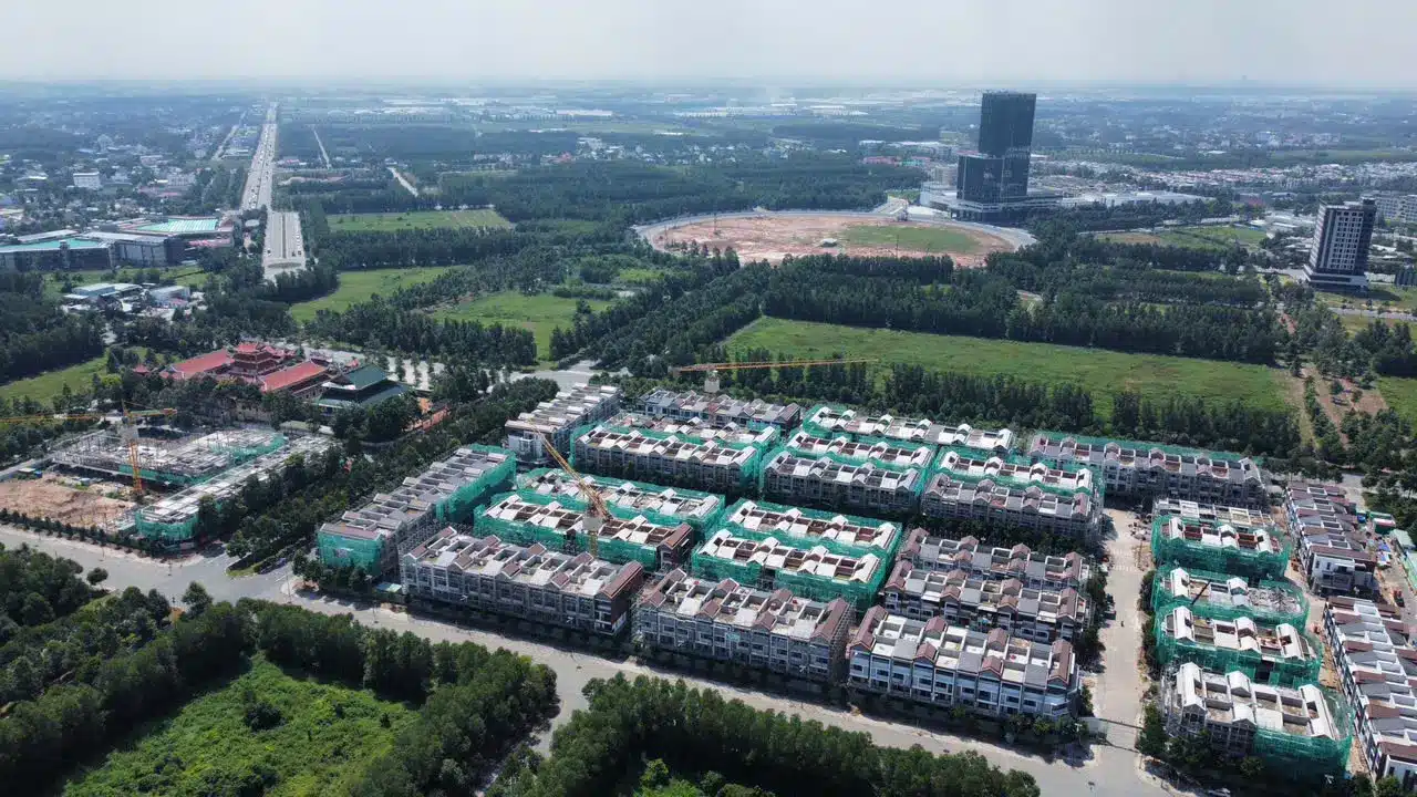 Hình ảnh tiến độ xây dựng Artisan Park Gamuda Land tháng 10 năm 2024