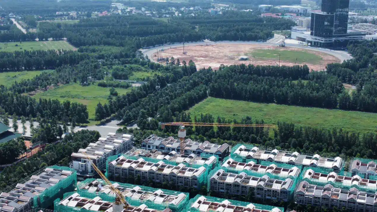 Hình ảnh tiến độ xây dựng Artisan Park Gamuda Land tháng 10 năm 2024