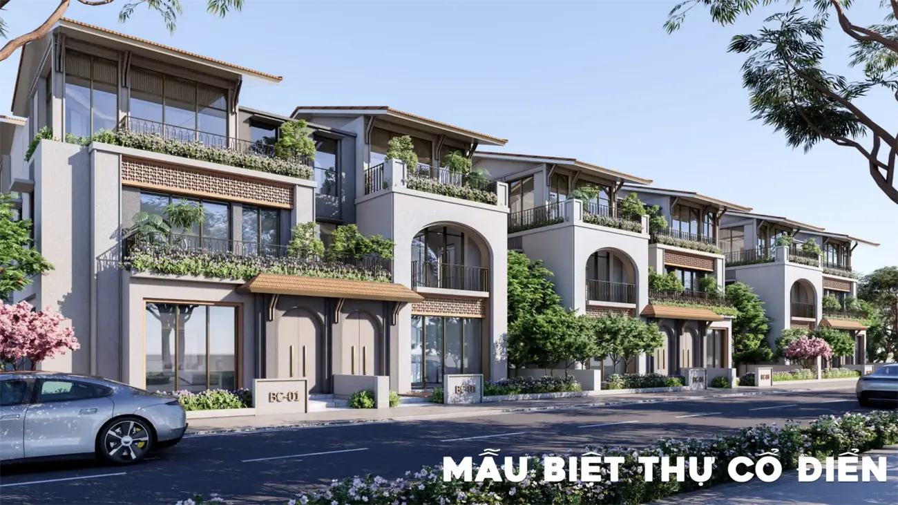 Biệt thự sang trọng tại khu đô thị hỗn hợp ven sông – Charmora City.